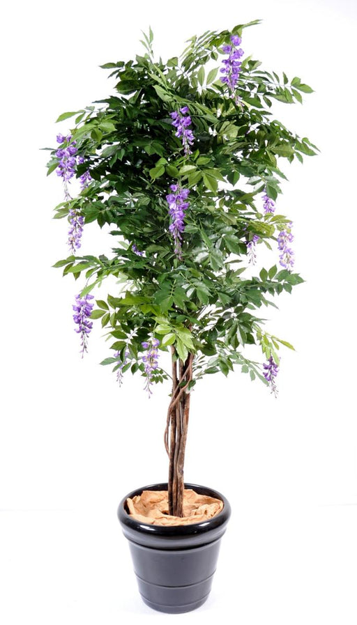 Kunstig Blomstrende Wisteria 150 Cm Indendørs Plante