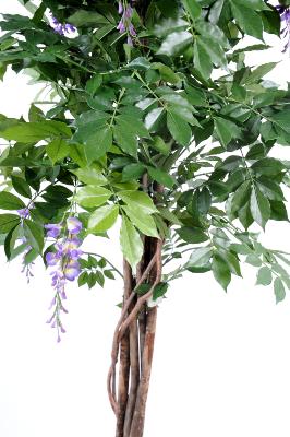 Kunstig Blomstrende Wisteria 180 Cm Indendørs Plante