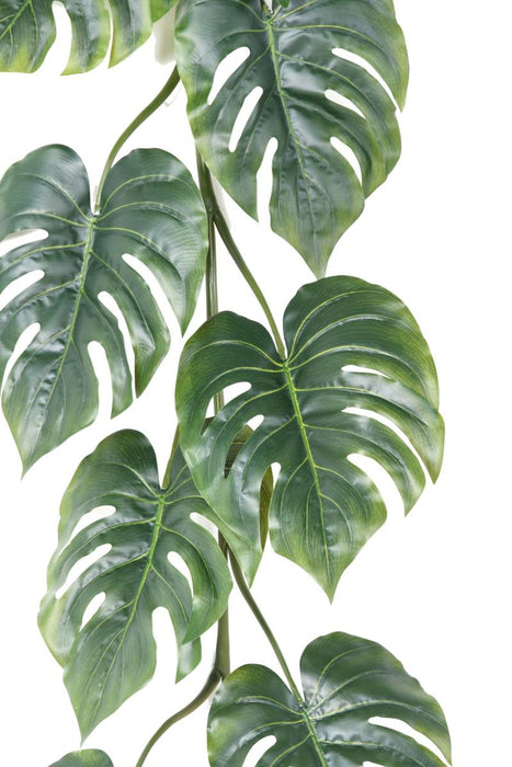Kunstig Philodendron-Guirlande 190 Cm Grøn