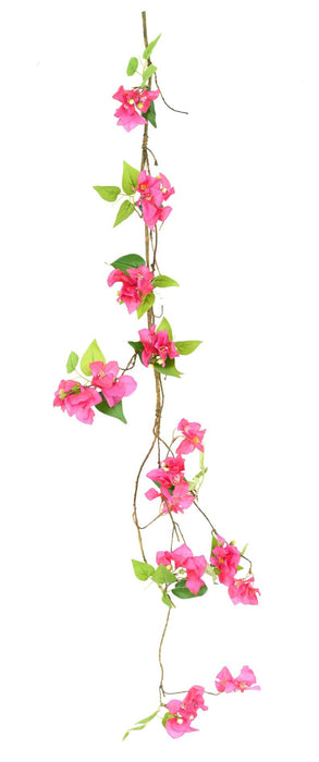 Kunstig Fuchsia Bougainvillea Garland 130 Cm
