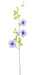 Klematisguirlande 3 Lilla Blomster 107 Cm Indvendig Dekoration