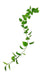 UV-Resistent Kunstig Pothos-Guirlande 190 Cm