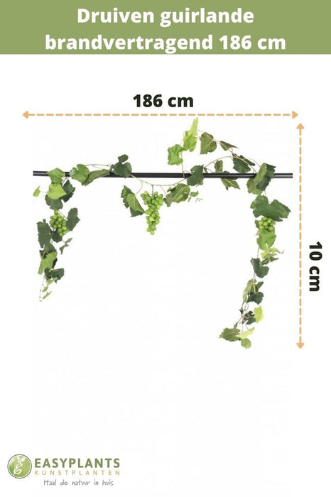 Vine Garland - Kunstigt Løv Til At Hænge