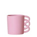 Happy Pink Krus - Keramisk Urtepotte
