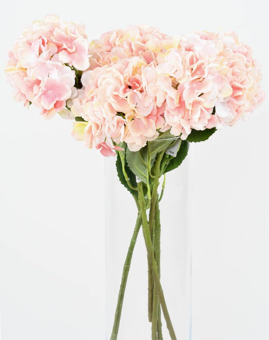 Kunstig Hortensia 55 Cm Pink Til Indretning