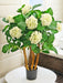 Hvid Kunstig Hortensia