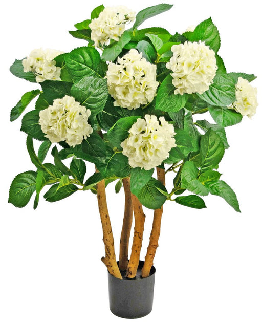 Hvid Kunstig Hortensia