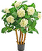 Hvid Kunstig Hortensia