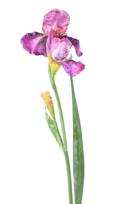 Kunstig Iris Lilla 70 Cm Interiør Dekoration
