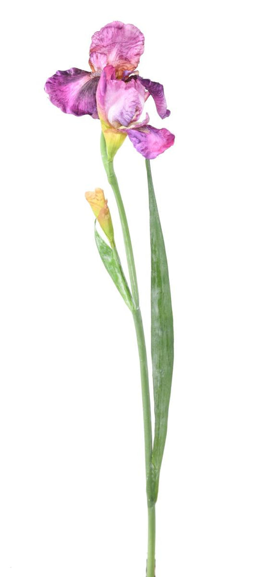 Kunstig Iris Lilla 70 Cm Interiør Dekoration