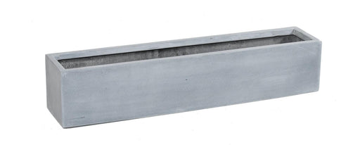 Fiberstone Plantekasse Indendørs Udendørs 100X25Cm Grå