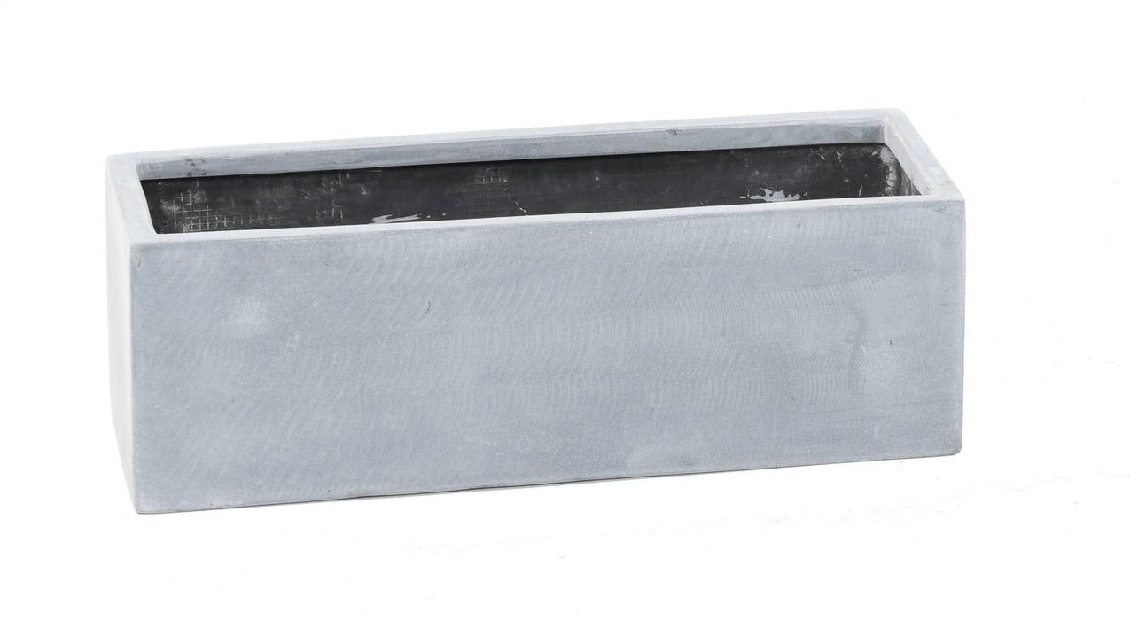 Fiberstone Plantekasse Indendørs Udendørs 60X20Cm Grå