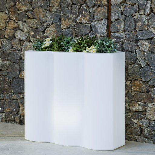 Palmera Hvid Plantekasse
