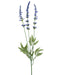 Lavendel - Kunstig Blomstrende Gren