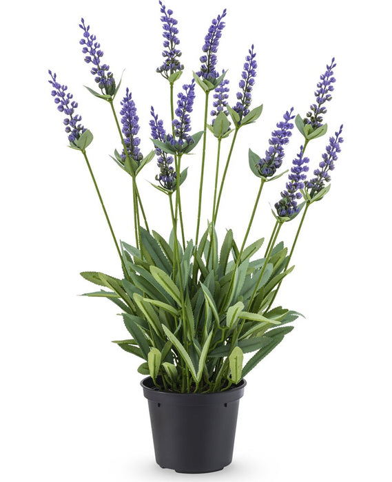 Lavendel - Kunstig Udendørs Plante I Potte