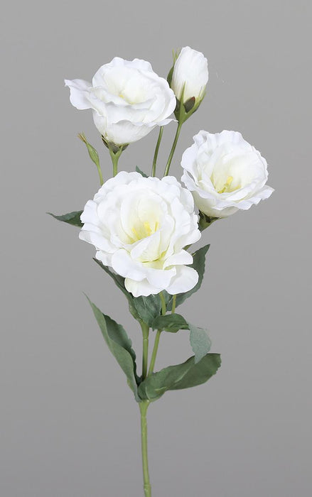 Kunstig Lisianthus Creme 50 Cm Dekorative Blomster