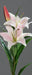 Kunstig Lilje 78 Cm Med To Lyserøde Blomster