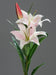 Kunstig Lilje 78 Cm Med To Lyserøde Blomster