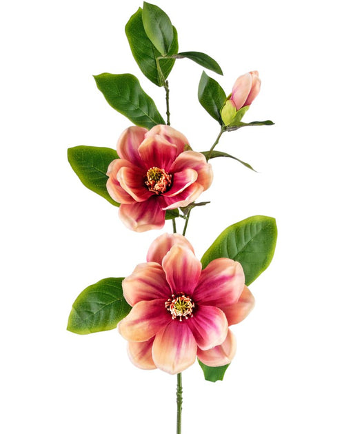 Kunstig Magnolia Pink/Hvid