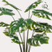 Monstera Deliciosa Kunstig Plante - H110Cm, Ø13Cm