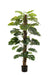 Monstera Deliciosa Kunstig Plante - H150Cm, Ø12Cm