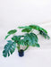 Monstera - Kunstig Grøn Plante