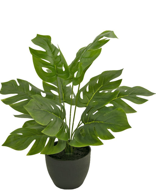 Monstera - Kunstig Grøn Plante