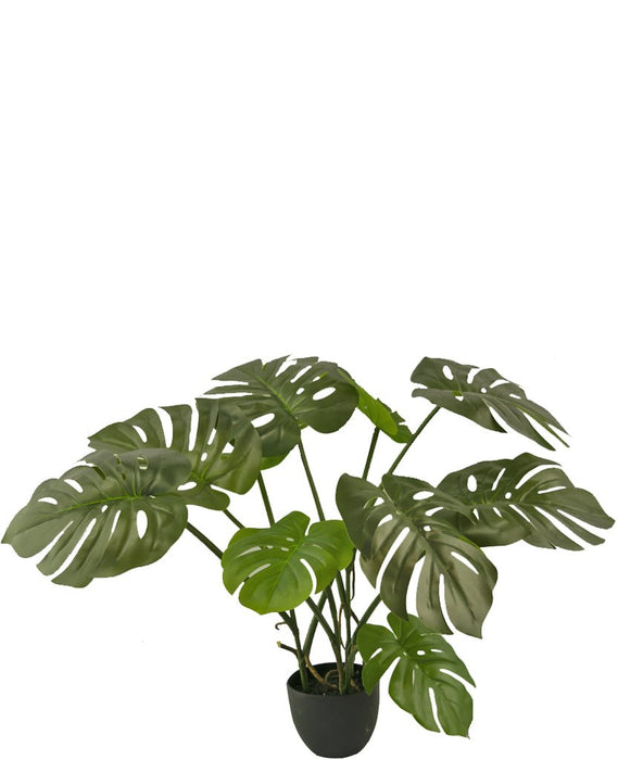 Monstera - Kunstig Grøn Plante