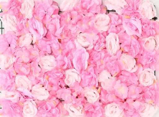 Væg Kunstige Blomster Roser Interiør Dekoration 60X40