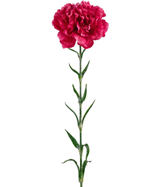 Hot Pink Kunstig Nellike