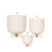 Kombineret Tilbud - Gummy Travertine Pots