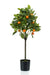 Orange Træ Kunstig Plante - H75Cm, Ø12Cm