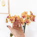 Jamaica Orange Orchid Med Malet Stripe Pot