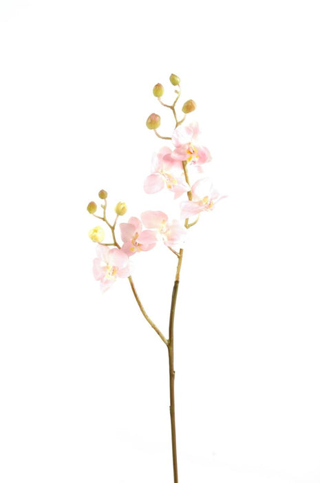 Kunstig Phalaenopsis Orkidé 70 Cm Pink 7 Blomster