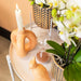 Peach Kakadue Ornament - Plante Dekoration