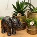 Sort Elefant Ornament - Hjem Dekoration