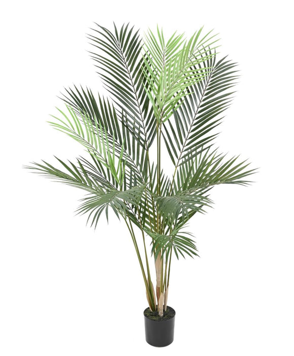 Kunstig Simuleret Areca Palm 100 Cm Grøn