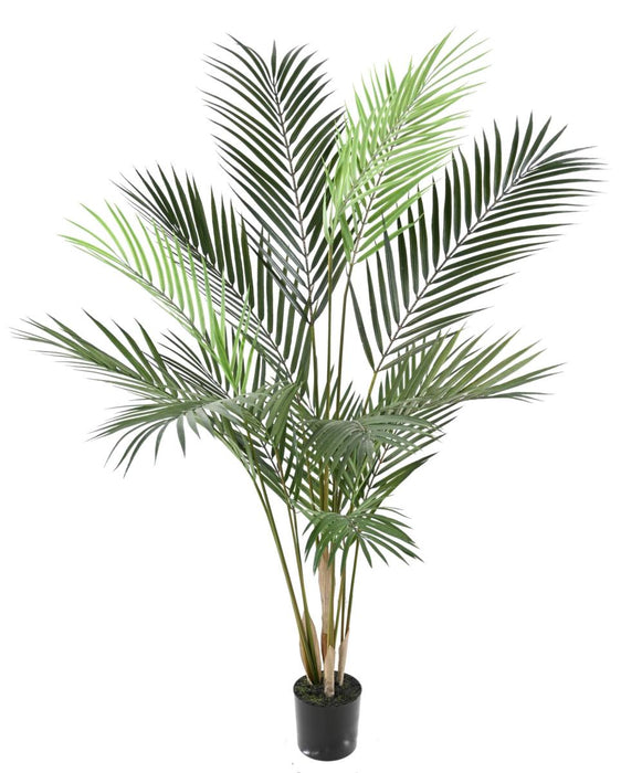 Kunstig Simuleret Areca Palm 100 Cm Grøn