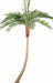 Buet Kunstig Palme 270 Cm Til Indendørs