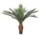 Kunstig Phoenix Palme 18 Palmer 130Cm Grøn
