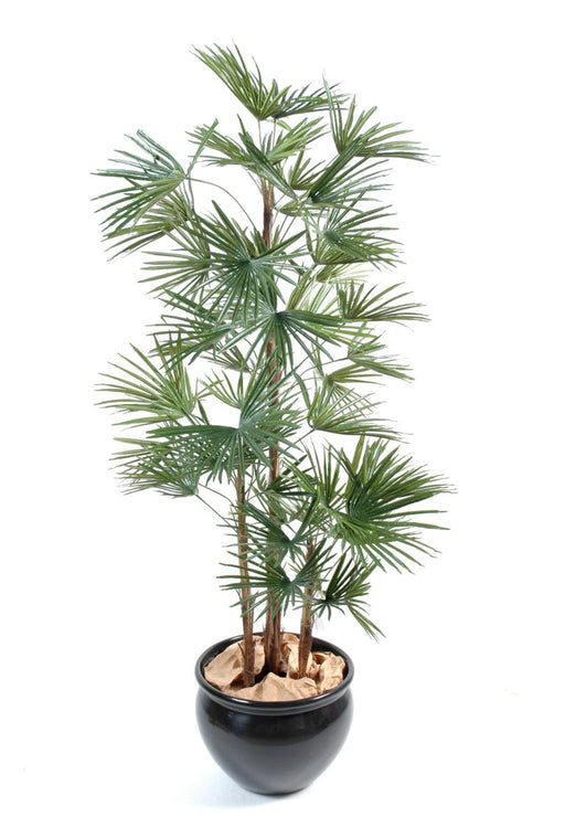 Kunstig Livistonia Palme 140Cm Grøn Dekoration