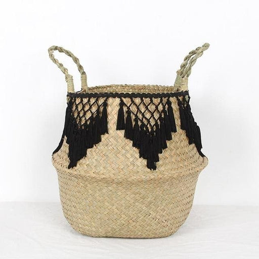 Bohemian Basket Pompoms Sort