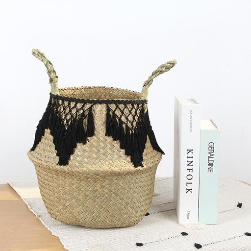 Bohemian Basket Pompoms Sort