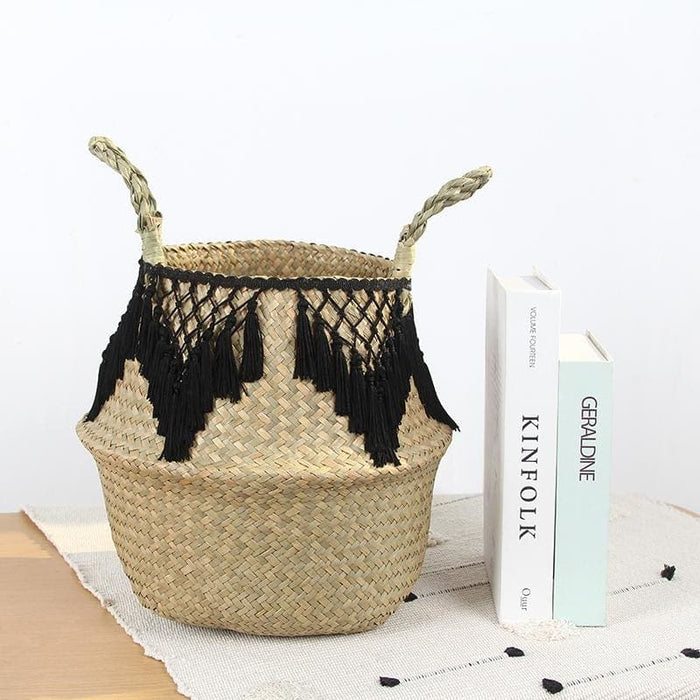 Bohemian Basket Pompoms Sort