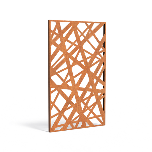Corten Stål Panel Til Haveterrasse H.180X110Cm