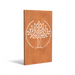 Corten Træpanel 180X110 Til Haveterrasse