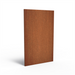 Rusten Corten Stål Havepanel 180X110 Cm