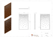 Corten Stål Dekorative Panel Til Haven
