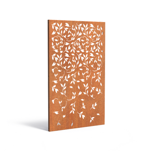Corten Stålpanel Til Have Og Terrasse