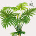 Philodendron Kunstig Plante - H130Cm, Ø14Cm